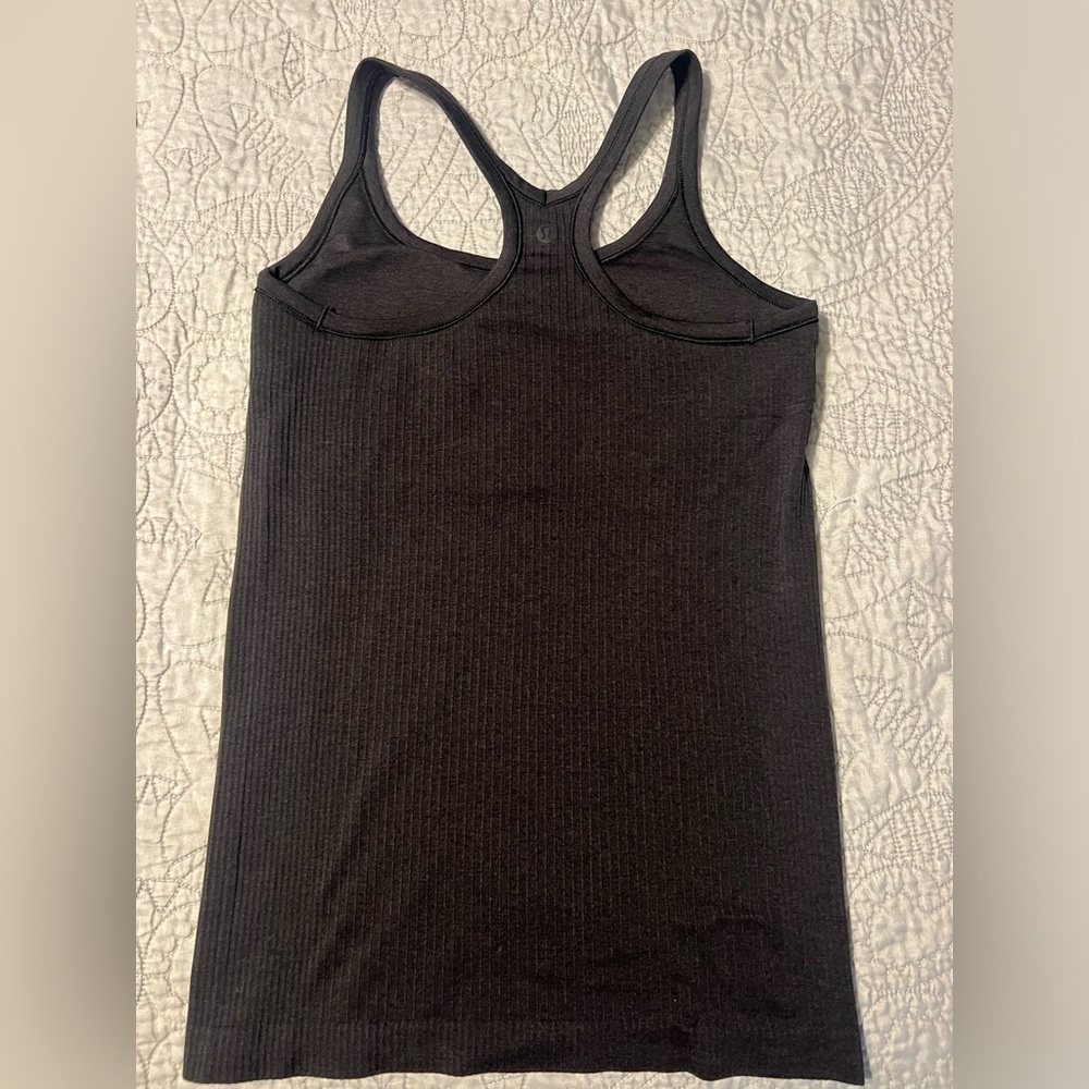 Black ribbed Ebb to Street tank